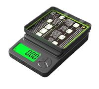 Mini báscula electrónica de alta precisión, báscula de joyería precisa, báscula de gramos, báscula especializada pequeña for uso doméstico(500g/0.01g)