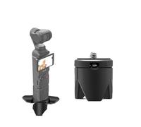 Mini base metálica para DJI Pocket 2/3, accesorios de soporte para cámara de bolsillo Osmo, color negro