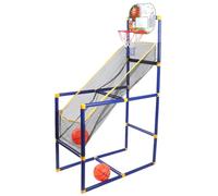 Mini Basketball Basket Play for Children-Portable Arcade Game Set con soporte ajustable, red robusta, pared trasera y bomba | Fácil de construir juguetes deportivos juntos, conjunto de ejercicios para