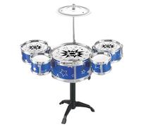 Mini batería de Banda de Jazz para niños, Juego de batería para niños, simulación de música, Juego de baterías de música para niños, 5 Tambores y 1 platillo