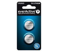 Mini batería de litio everactive cr2025 - blister 2 uds.