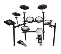 Mini Batería Electrónica Portátil De Digitaces Del Instrumento Musical Del Equipo Del Tambor De La Malla Completa De La Superficie Del Tambor Fijado Kit de Batería Electrónica