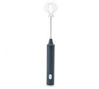 Mini batidor eléctrico, batidor inalámbrico, batidor de cocina con 3 modos de mezcla, batidor de acero inoxidable para pasteles, mantequilla, galletas, y sopas (verde negro)