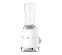 Mini batidora de vaso Smeg PBF01WHEU - Blanco, 300 W, 600 ml