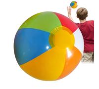 Mini Beach Balls 4.72inch Inflatable - Mini Rainbow Color Toys Summer Party | Summer Party Favors for Family Friends Pool Swimming Water | Summer Outdoor Backyard Hawaiian Birthday School Carnival Mini