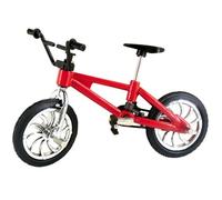Mini bicicleta de dedo de aleación realista de 4, 1x2, 8 pulgadas con detalles auténticos, juguete en miniatura coleccionable para casas de muñecas y juguetes de juegos de accesorios fotográficos..
