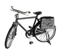 Mini bicicleta de juguete | Juego mecánico retro de aleación de aluminio DIY | Modelos de bicicleta de metal DIY, para colección y reducción del aburrimiento para casa, oficina, escuela y biblioteca