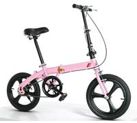 Mini Bicicleta Plegable De 16 Pulgadas, Ultraligera, Ideal para La Ciudad El Cuadro Está Fabricado En Acero Al Carbono Reforzado Y Soporta Una Carga Máxima De 150 C