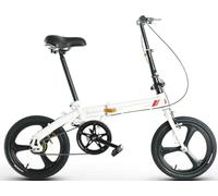 Mini Bicicleta Plegable De 16 Pulgadas, Ultraligera, Ideal para La Ciudad El Cuadro Está Fabricado En Acero Al Carbono Reforzado Y Soporta Una Carga Máxima De 150 A