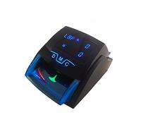 Mini billete de mano UV/mg Detección de la máquina Fake Euro Notes Money Bill Detector for USD/EUR Detector de dinero en efectivo sin agresión(Grey)