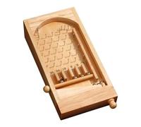 Mini Bingo Juego De Mesa - Madera Hevea - Con Bolas De Metal