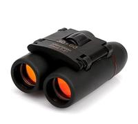 Mini binoculares de 30 x 60 cm. Telescopio portátil con visión nocturna de baja luz para exteriores, camping, senderismo y viajes. Diseño plegable
