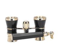 Mini Binoculares de Gafas de Teatro, Binoculares de Gafas de ópera de Agarre Cómodo 3X25 Ampliamente Utilizados Portátiles para Ver Drama (Negro)