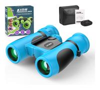 Mini binoculares para niños, visión nítida, resistentes a los golpes, óptica compacta de alta resolución, aumento de 8X, ideales para la