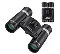 Mini binoculares - Telescopio compacto HD 200x25, Visor de zoom de viaje, gafas livianas | Alcance de observación de aves, óptica de caza, potenciador de la visión de doble lente al aire libre, herram