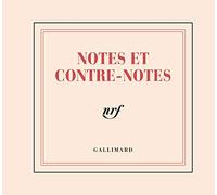 Mini-Bloc "Notes et contre-notes" (papeterie): Titre d'Eugène Ionesco