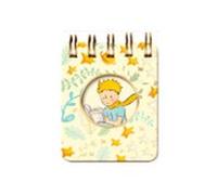 Mini Block Con Espiral Principito Con Estrellas