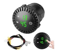 Mini Boat Clock LED Display Waterproof Range For Multiple Watch