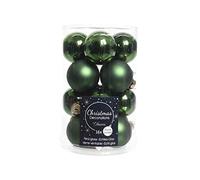 Mini bolas cristal verde pino unidades de 16pz.