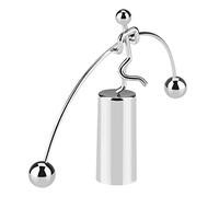 Mini Bolas Equilibrio Acero, Bolas Equilibrio Arte Escritorio cinético física, psicología científica descompresiva para decoración artística Oficina en el hogar