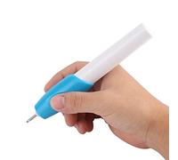Mini Bolígrafo de Grabado, Pluma Grabadora Eléctrica Portátil, Bolígrafo de Mano para Tallar, Herramienta de Grabado Pluma Bricolaje, para Metal Vidrio Cristal Cuero Madera Plástico(17,5 x 2,9 cm)