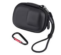 Mini bolsa de almacenamiento para GoPro Hero 13/12/11//10/9/8/7/6 negro, bolsa de viaje rígida para DJI Action 5 Pro/4/3 Insta 360 Ace Pro accesorio para cámara (negro) negro, compacto exterior