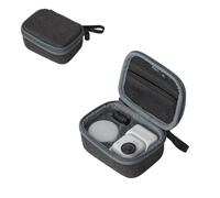 Mini Bolsa de Almacenamiento para Insta360 Go Ultra Juego estándar Estuche de Transporte Caja Protectora anticaída Estuche de Viaje portátil con mosquetón y Correa para la muñeca Accesorios