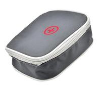 Mini bolsa de primeros auxilios, organizador de píldoras portátil, fácil de llevar, contenedor de medicamentos vacío con múltiples bolsillos para viajes, deportes al aire libre, senderismo, camping,