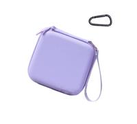 Mini bolsa de transporte portátil para DJI Osmo Action 6, bolsa organizadora impermeable de poliuretano + licra, funda protectora, accesorios de protección, Purple, Mini bolsa de transporte portátil