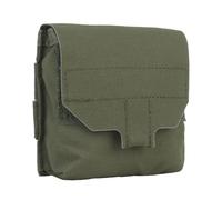 Mini Bolsa MOLLE GP, Bolsa Táctica Multiusos para Equipo EDC, Micro Bolsa Multiusos para Linterna, Soporte para Tapones para Los Oídos y Pequeños Artículos Esenciales, 4 x 4(Green)