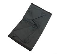 Mini bolsa organizadora de almacenamiento para nevera, resistente, tela Oxford 600D, con 5 bolsillos, 3 compartimentos de malla para dormitorio, oficina, cocina, hogar (color gris)