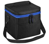 Mini Bolsa Portacilindro De Gas De 4 Ranuras, Bolsa De Almacenamiento Para Tanque De Propano De 473 Con Correa Ajustable Para Hombro Y Divisor Acolchado, Funda Protectora Oxford Para Estufa De