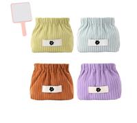 Mini bolsa portátil magnética de cierre automático, portátil, mini bolsa organizadora de almacenamiento de lápiz labial, monedero de joyería multiusos para uso diario en el hogar y viajes, 4 unidades