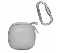 Mini bolsa portátil para DJI Osmo Nano, bolsa de almacenamiento impermeable, funda protectora de poliuretano antiarañazos para DJI OSMO Nano Accesorios, Gris + mosquetón, Mini bolsa portátil para DJI