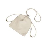 Mini bolso bandolera color off-white para mujer leyrat