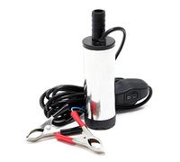 Mini bomba 12l/min para drenaje de agua y gasoil con 8700 rpm, bomba sumergible extracción líquidos