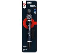 Mini Bomba Bicicleta con Manometro 120 PSI / 8,3 Bar - Inflador Bicicletas Portátil para Presta y Schrader | Mini Bomba de Aire Bicicleta Manual Compacto para MTB, Carretera | Mancha, Hinchador MTB