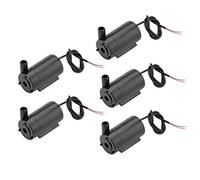 Mini Bomba de Agua de 5 uds., Bomba de Fuente, Mini Bomba de Acuario, Bombas de Agua DC 3V 5V, Minibomba de Agua Sumergible Micro o Fuente de Pecera