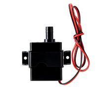 Mini bomba de agua para acuario súper silenciosa sin escobillas, bomba sumergible de 12V 3,6W 240L/H con soporte para fuente de acuario pecera pequeña negra