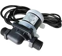 Mini bomba de agua sumergible Mini Power DC 12V/24V, bomba solar sin escobillas de bajo ruido for acuarios, fregaderos y más(12V)