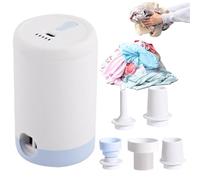 Mini bomba de aire, bomba de bolsas de vacío, bomba eléctrica portátil silenciosa para viajes, deportes, camping, tienda de campaña, ropa de barco