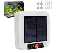 Mini bomba de aire para acuario - Bomba de oxígeno suspendida para acuario, burbujeador para ultra para 230 litros, flujo ajustable con piedras, tubos de aire, válvulas de ritegn