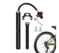 Mini bomba de bicicleta, inflador portátil de aleación de aluminio, mini | Inflador compacto, bomba de bola portátil, herramienta de aire ligera para bicicleta, hardware resistente a las inclemencias