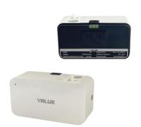 Mini bomba de condensados silenciosa con sensor de nivel, bomba de drenaje para aire acondicionado hasta 25 kW, 40 L/h, elevación 10 m