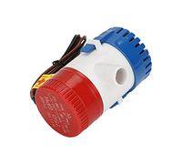 Mini bomba de sentina eléctrica de 1100 GPH: bomba de transferencia de agua portátil liviana de 12 V/24 V for acuarios, fregaderos y más(24V)