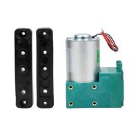 Mini bomba de vacío Alto rendimiento Gran flujo Bajo nivel de ruido 10L/min 12W DC12V DC24V AC220V para aplicaciones industriales médicas de laboratorio (CC 24 V)