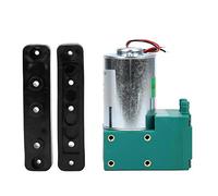 Mini bomba de vacío, bomba de vacío de diafragma con un gran caudal de 10 l/min y bajo nivel de ruido, rendimiento de alto vacío de 65 a 150 kPa, alimentación DC 12 V/DC 24 V/AC (CA 220V)