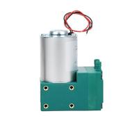 Mini bomba de vacío, bomba de vacío de diafragma con un gran caudal de 10 l/min y bajo nivel de ruido, rendimiento de alto vacío de 65 a 150 kPa, alimentación DC 12 V/DC 24 V/AC (12 V CC)