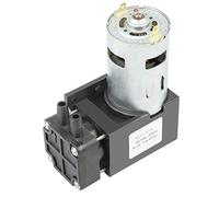 Mini Bomba de VacíO Sin Aceite DC12V 42W, PequeñA Bomba de VacíO Sin Aceite con Material Lubricante Sin Aceite y Camisa de Cilindro de Pared Delgada Resistente Al Desgaste para Dispositivos DoméSticos