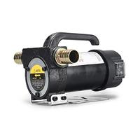 Mini bomba eléctrica de potencia: bomba autocebante versátil de 12 V/24 V/220 V for transferencia de agua y dispensación de combustible(220V)